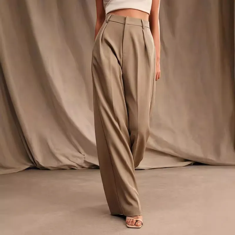 Casual Fashionable Suit Trousers-1
