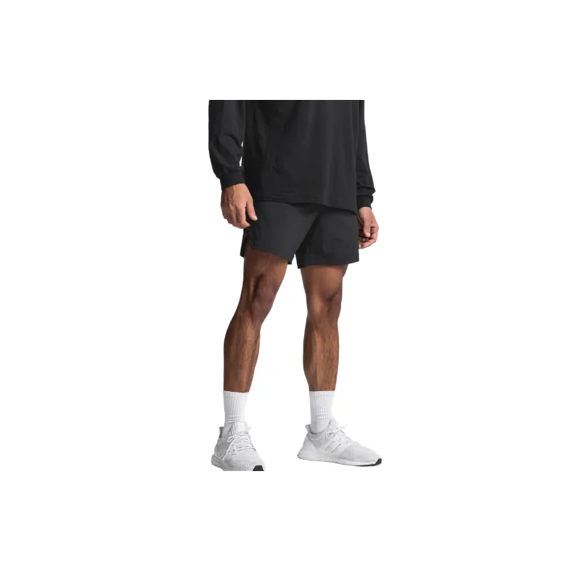 Sporty Loose Blended Synthetic Fabrics Casual Shorts-3