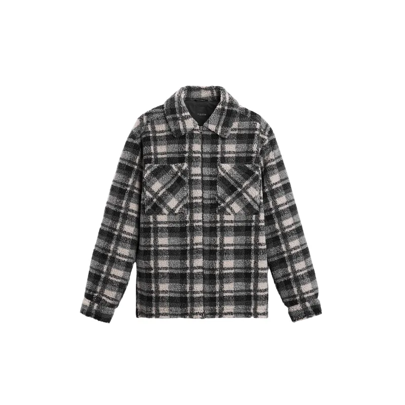 Casual Plaid Jacket-0