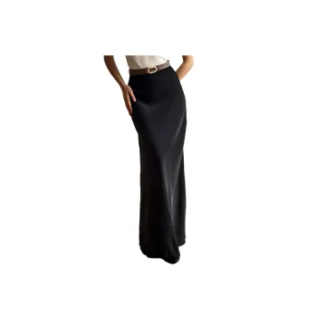 Fashionable Basics Casual Long Skirt Women