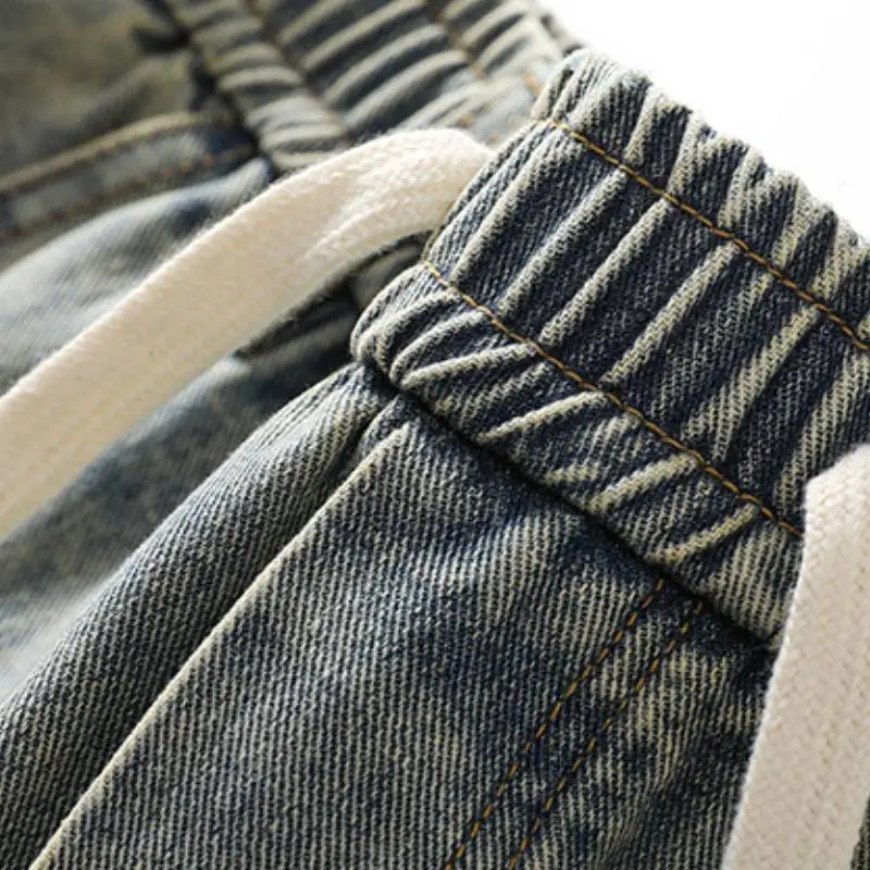 Retro Cargo Pants Jeans-11