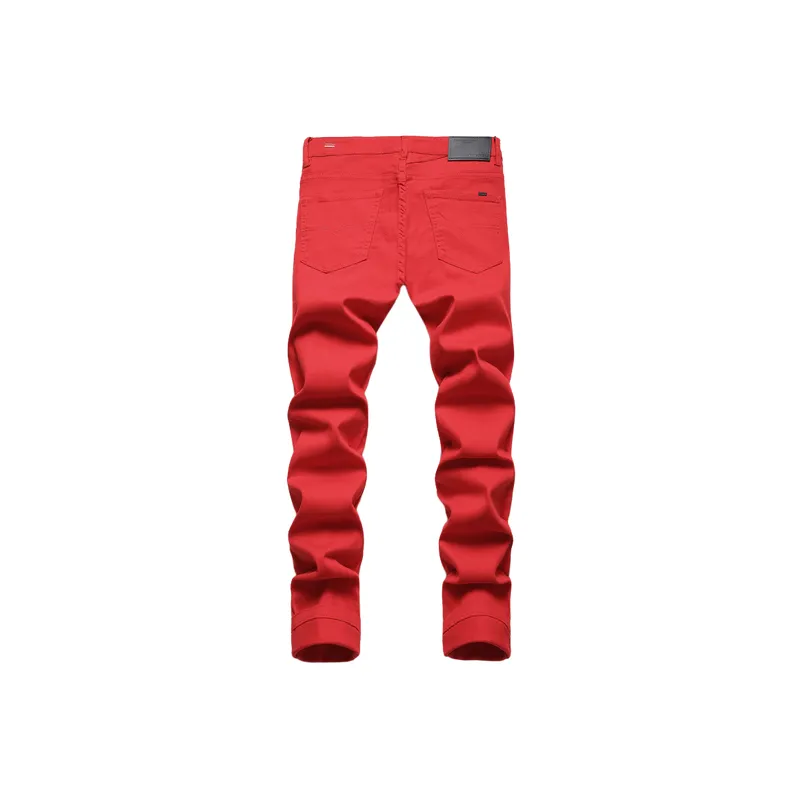 Fashionable Washed Jeans-1