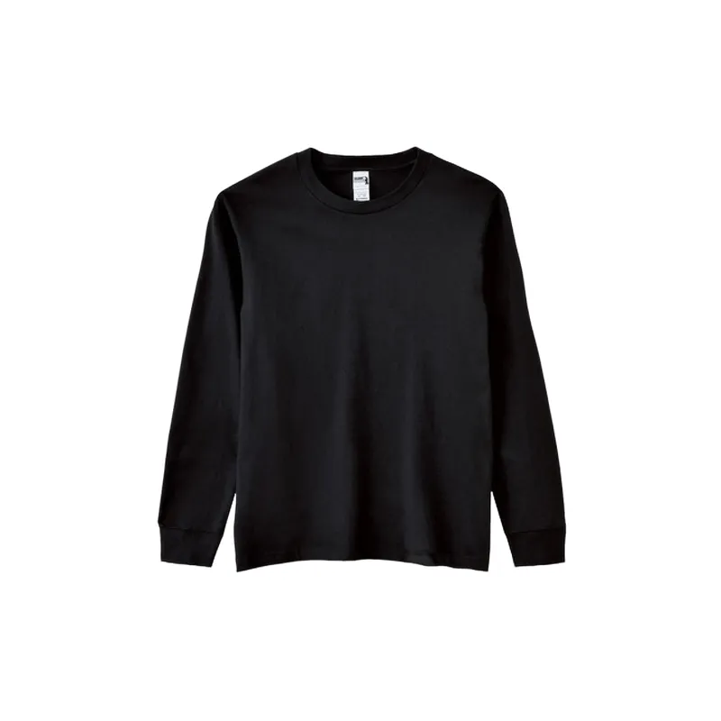 Casual Long Sleeve Cotton T Shirt-3