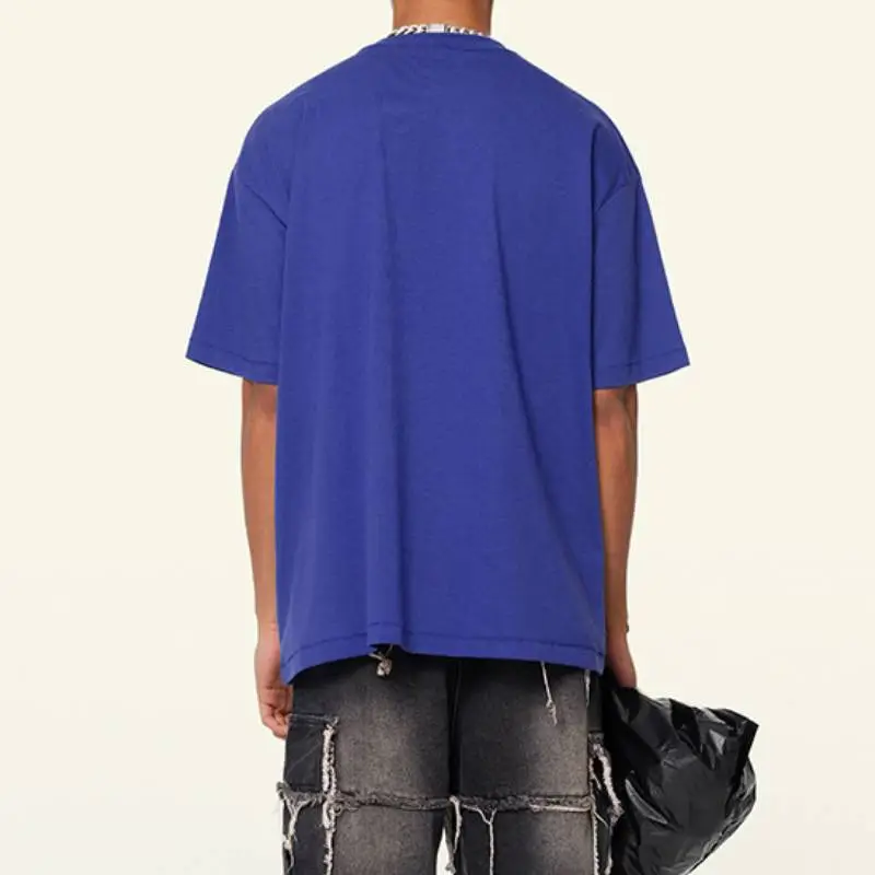 Trendy Print 100% Cotton T Shirt-7