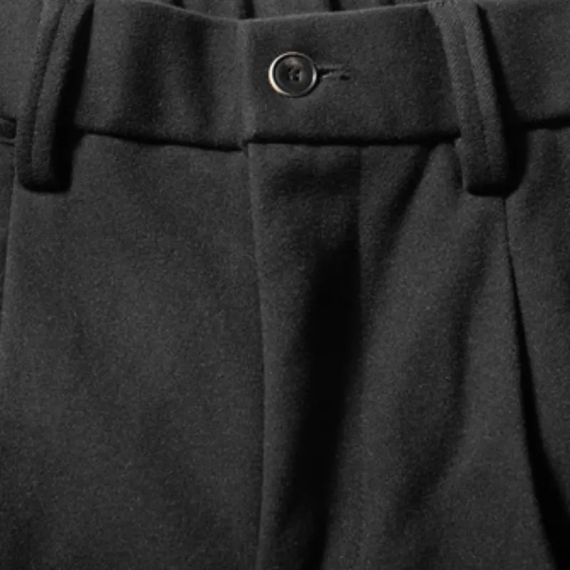 Fashionable Basics Woolen Fabric Casual Pants-11
