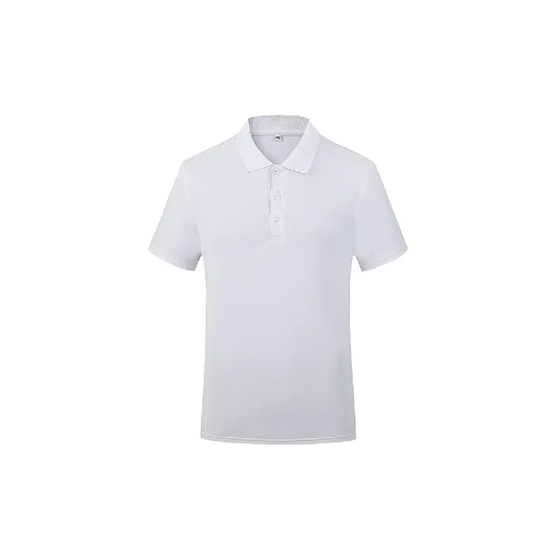 Casual Plain Blended Synthetic Fabrics Polo-0