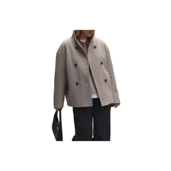 Simple Soft Velvet Jacket Women
