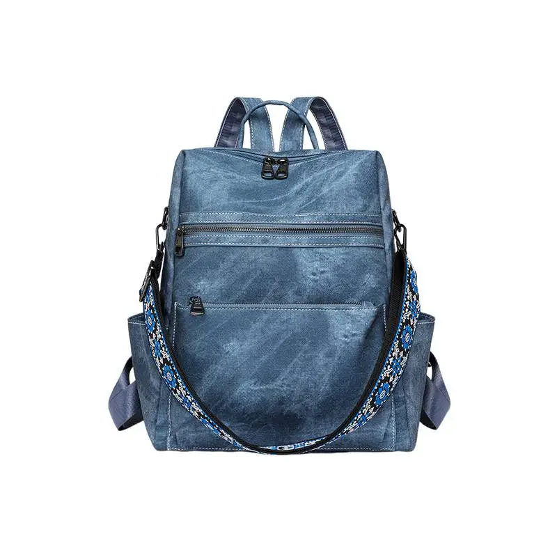Casual Plain Backpack-1
