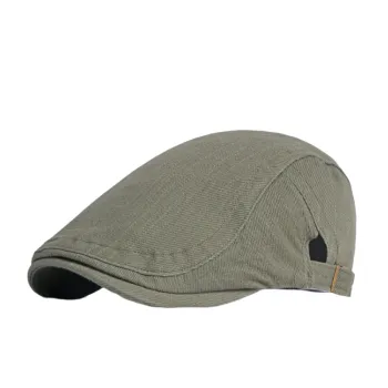 Simple Plain Beret Man