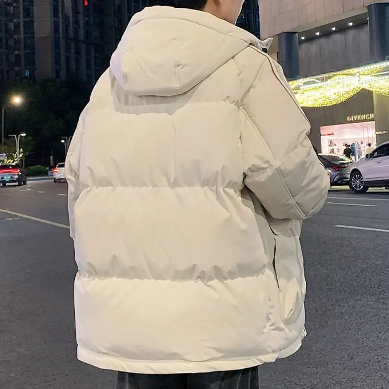 Basics Loose Polyester Quilted Jacket-9