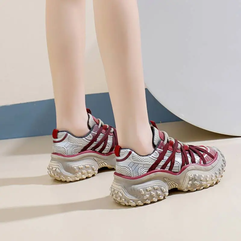 Casual Sporty Chunky Sneakers-7
