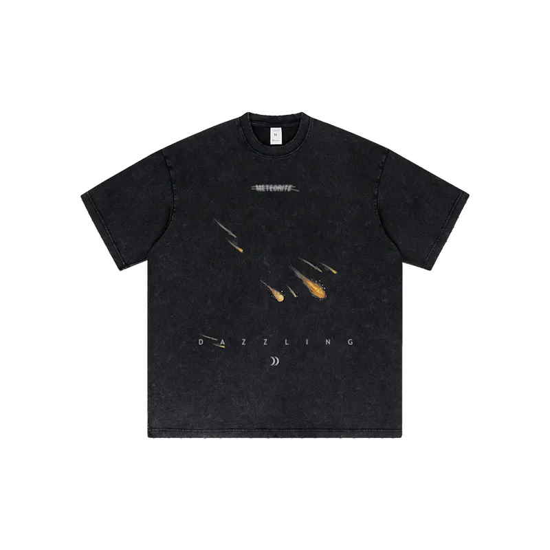 Trendy Washed 100% Cotton T Shirt-0