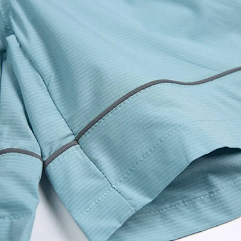 Simple Fashionable Blended Synthetic Fabrics Sports Shorts-3