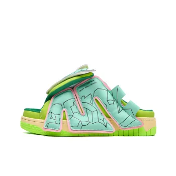 Aocado Green Wheat Cyclone Platform Height increasing Slippers