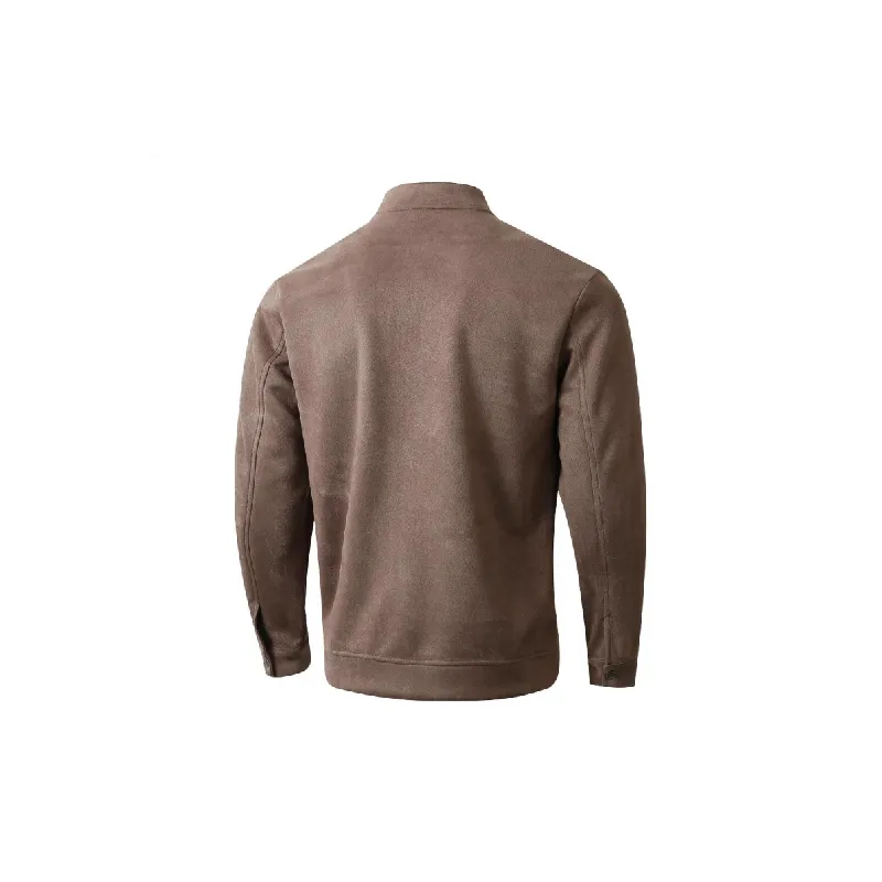 Casual Fashionable Blended Synthetic Fabrics Jacket-4
