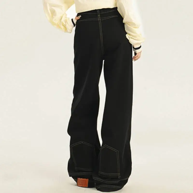 Basics Simple Jeans Women-3