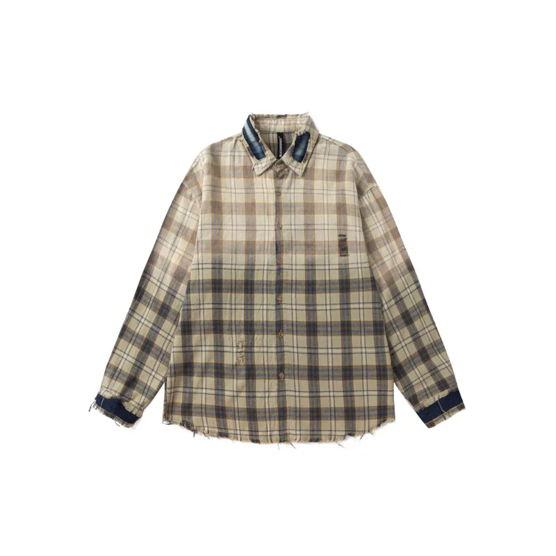New Style Retro Denim Shirt-0