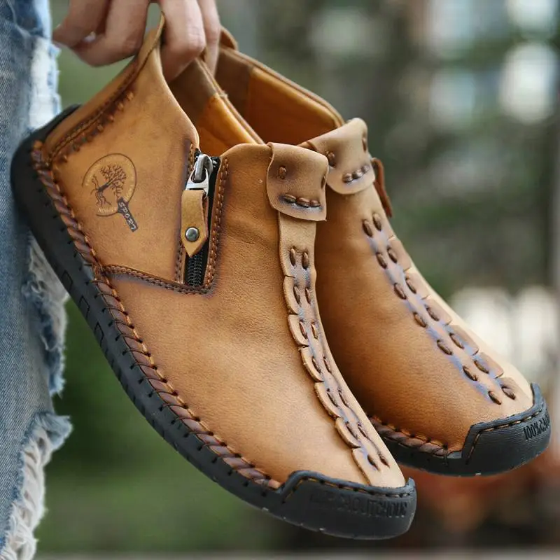 Fashionable Simple Outdoor Boots-7