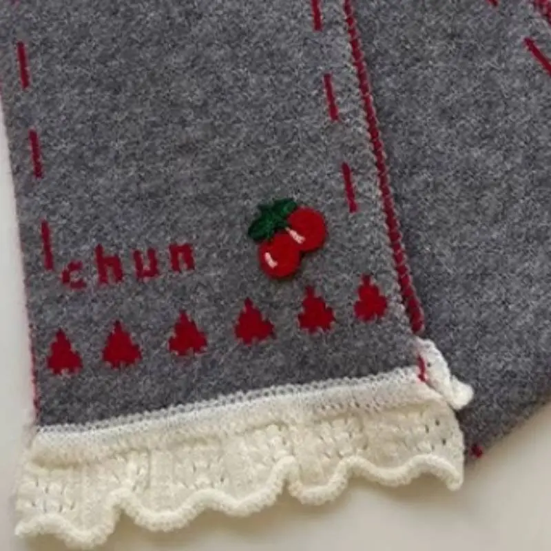 Cute Warm Knit Scarf-3