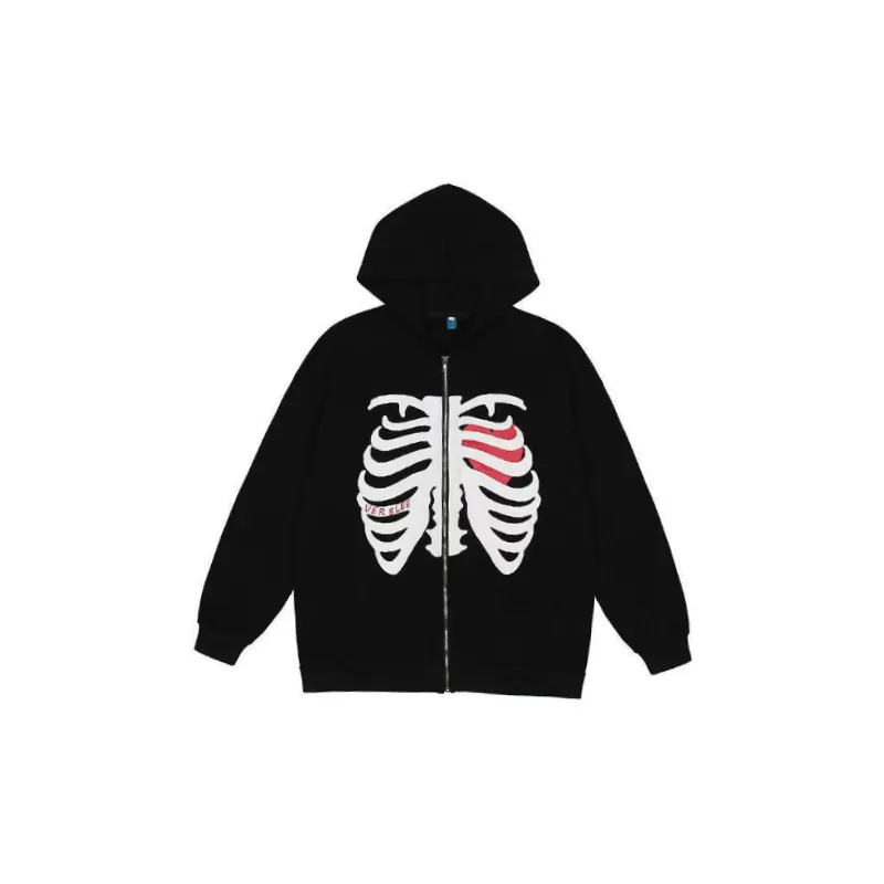 Fashionable Zipper Sweater-0