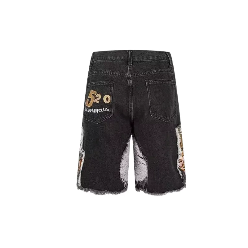 Softness Casual Denim Shorts-1