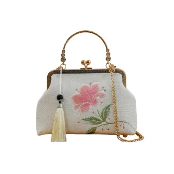Simple Embroidered Handbag