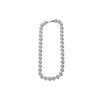 Hip Hop Smiley Face Cuban Necklace