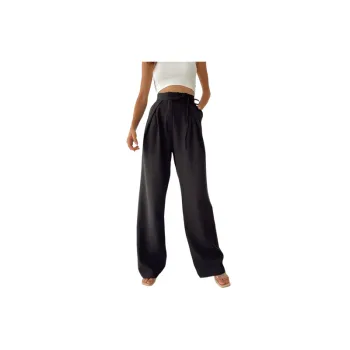 Fashionable Simple Suit Trousers