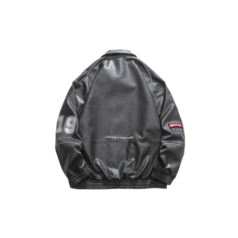 Street Trendy Polyester Jacket-9