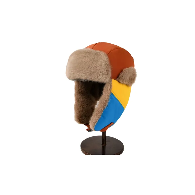 Fashionable Warming Red Army Cap-2