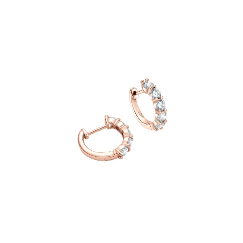 Simple Geometric Ear Stud Women-0