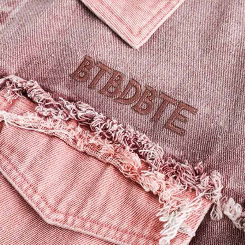 Fashion Loose Denim Jacket-2
