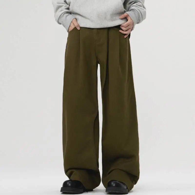 Retro Loose Cotton Casual Pants-9
