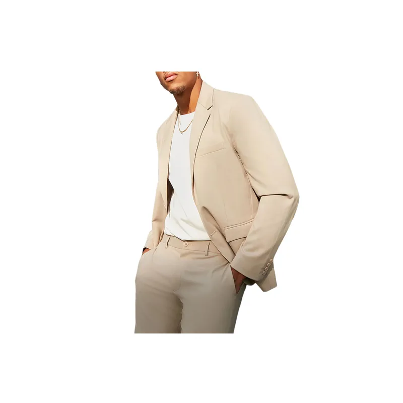 Casual Plain Business Suit-0