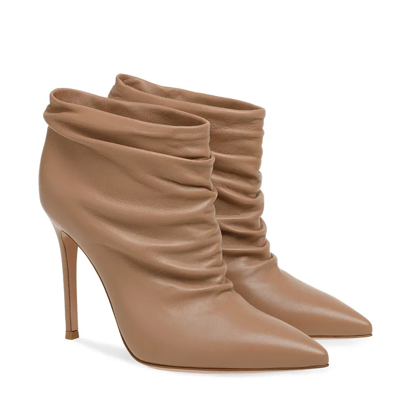 Fashionable Simple Ankle Boots-4