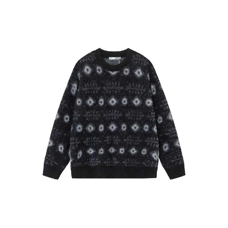 Fashionable Loose Cotton Blended Fabric Sweater-6
