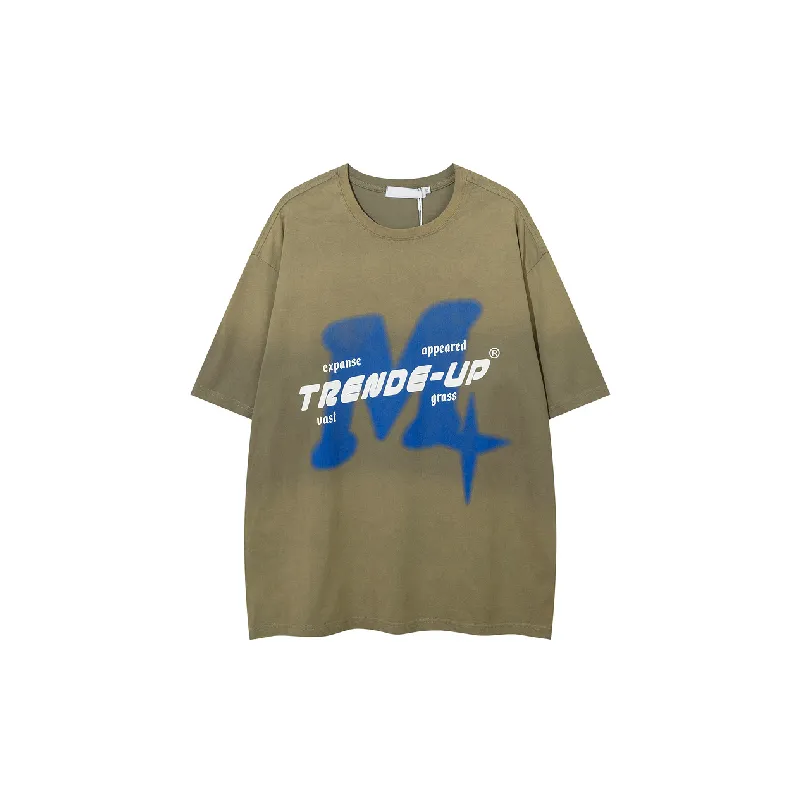 Tie Dye Washed 100% Cotton T Shirt