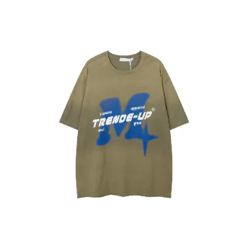 Tie Dye Washed 100% Cotton T Shirt