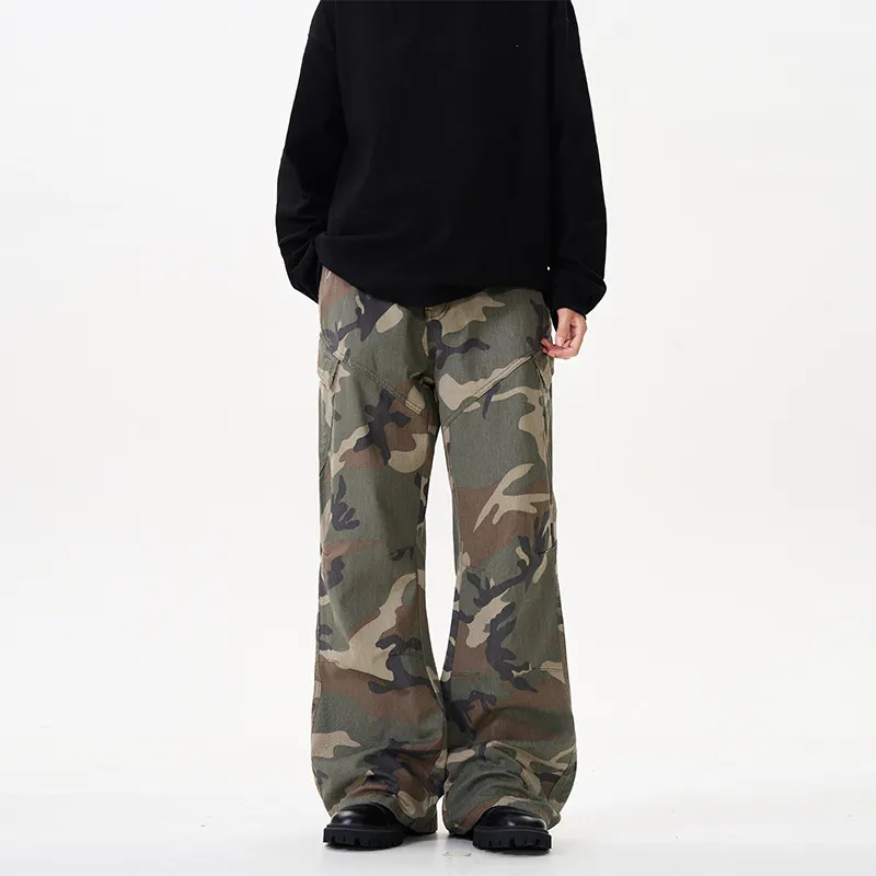 Fashionable Loose Cotton Casual Pants-2