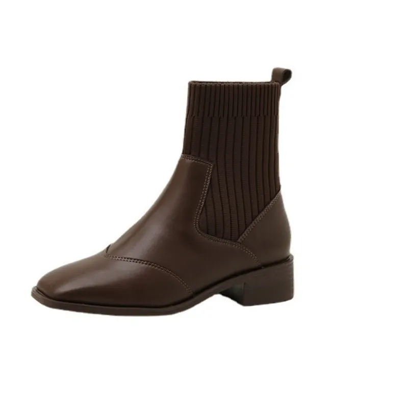 Simple Plain Chelsea Boot-4