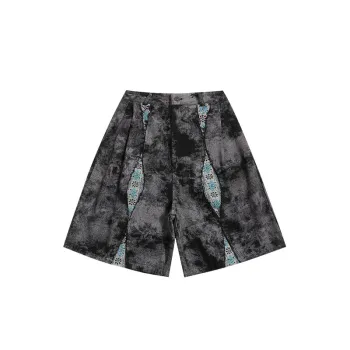 Tie Dye Hip Hop Loose Baggy Casual Shorts