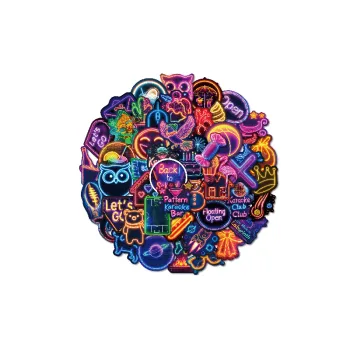 Funky Cartoon Stickers