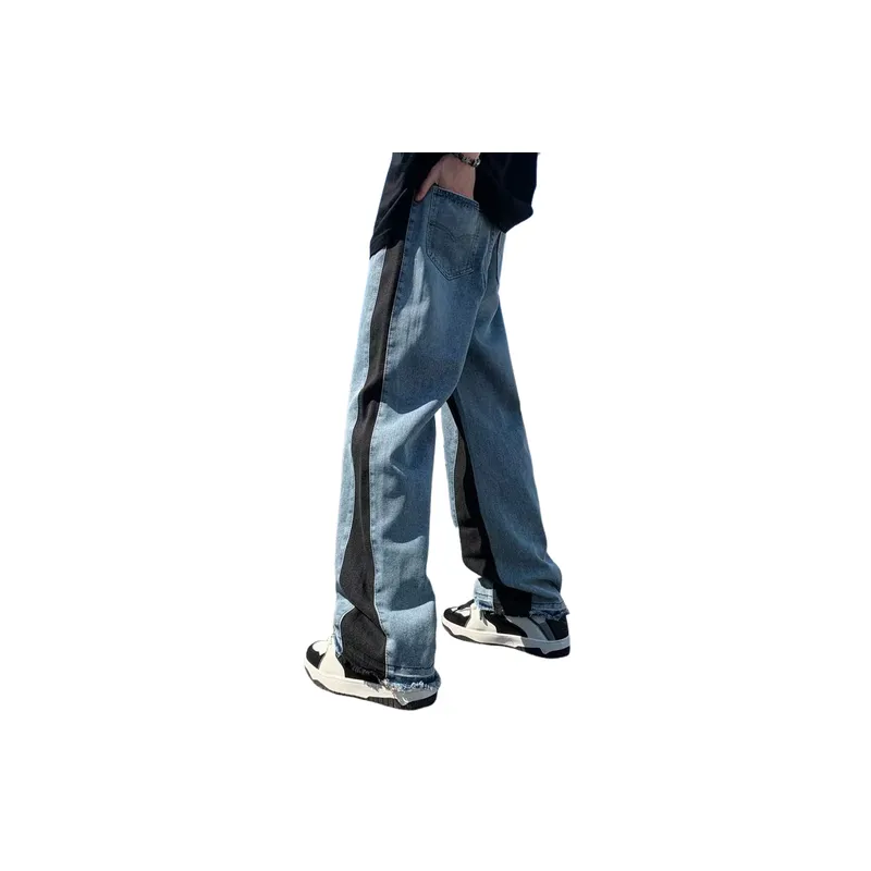 Casual Style Denim Trousers-1
