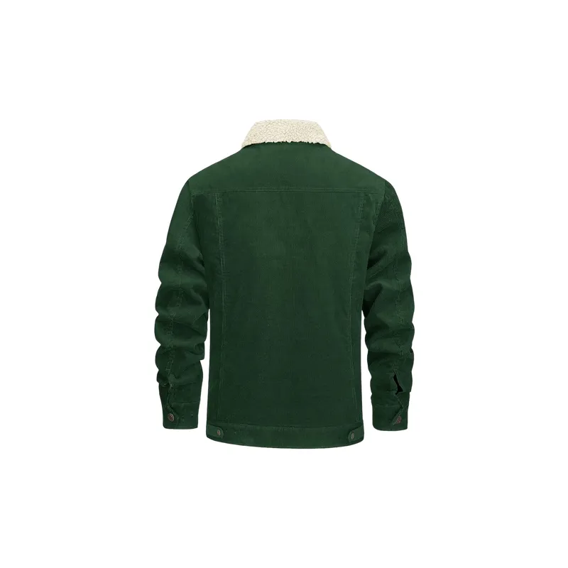 Casual Loose Corduroy Jacket-9