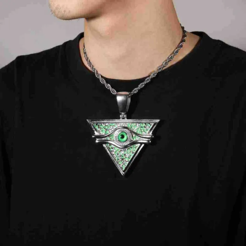 Funky Geometric Necklace-2