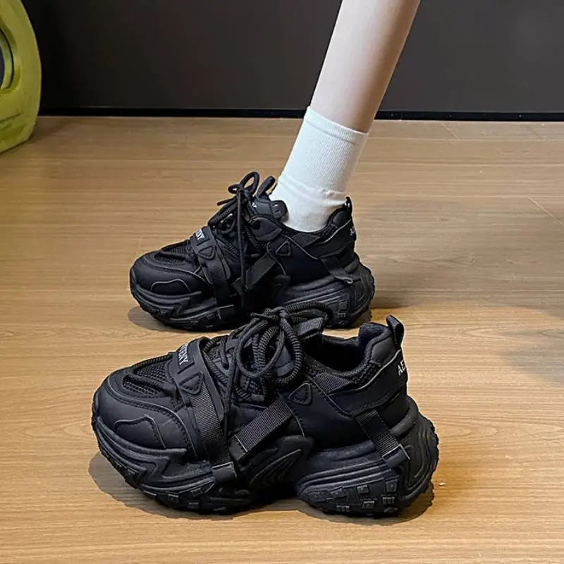 Breathable Lightweight Glamorous Platform Shoes-7