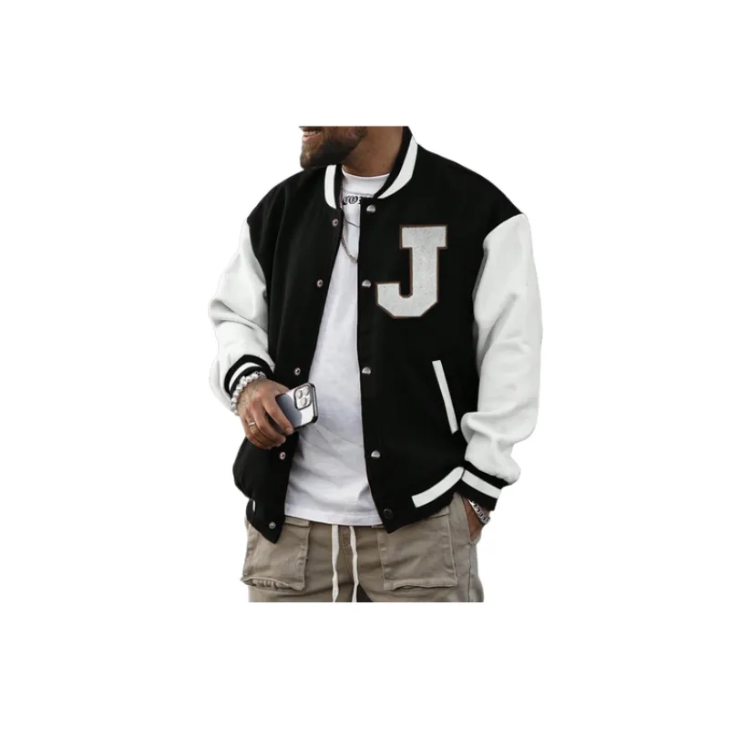 Fashionable Simple Polyester Baseball Jersey-2