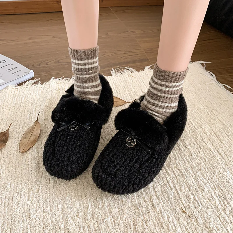 Fashionable Warming Cotton Shoes-1