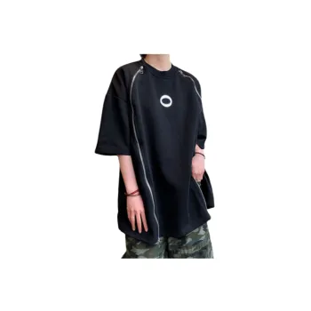 Loose Half Sleeve Round Neck T shirt