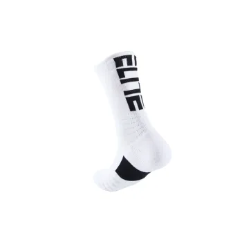 Letter Fashionable Nylon Mid Calf Sock
